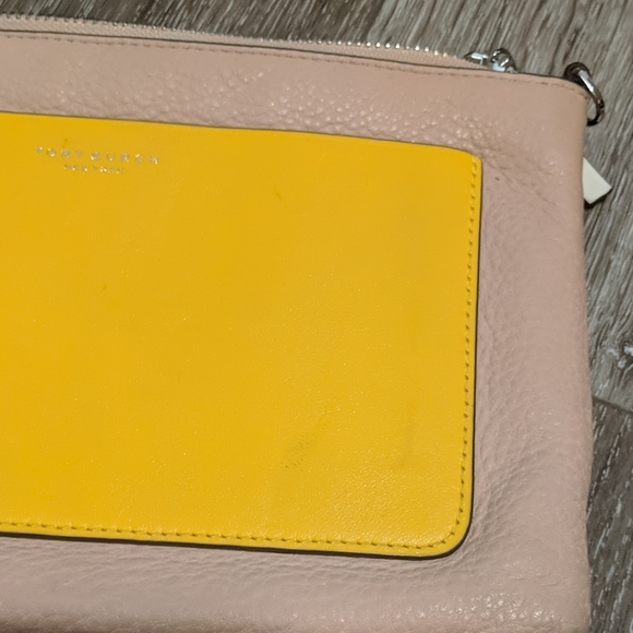 Tory Burch color block leather tassel crossbody - Picture 4 of 5